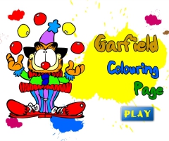 coloriage Garfield