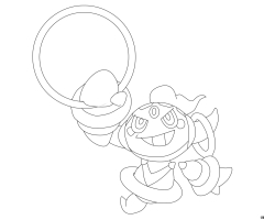 Coloriage Hoopa