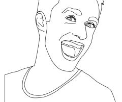 Coloriage Squeezie