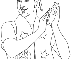 Coloriage Zlatan